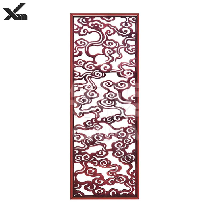 
Decorative metal restaurant booth partitions 