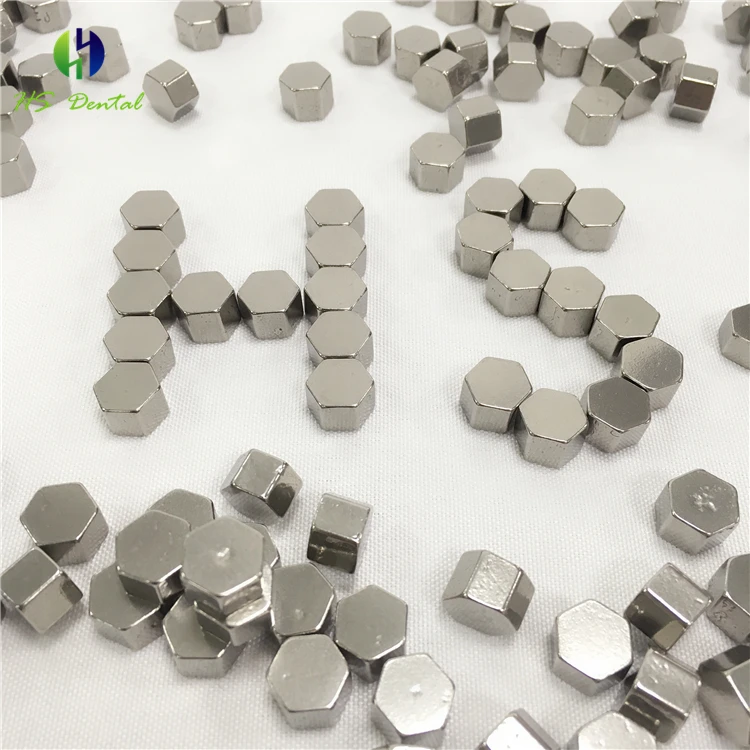Manufacturers ship with high quality dental casting alloy - nickel-chromium alloy