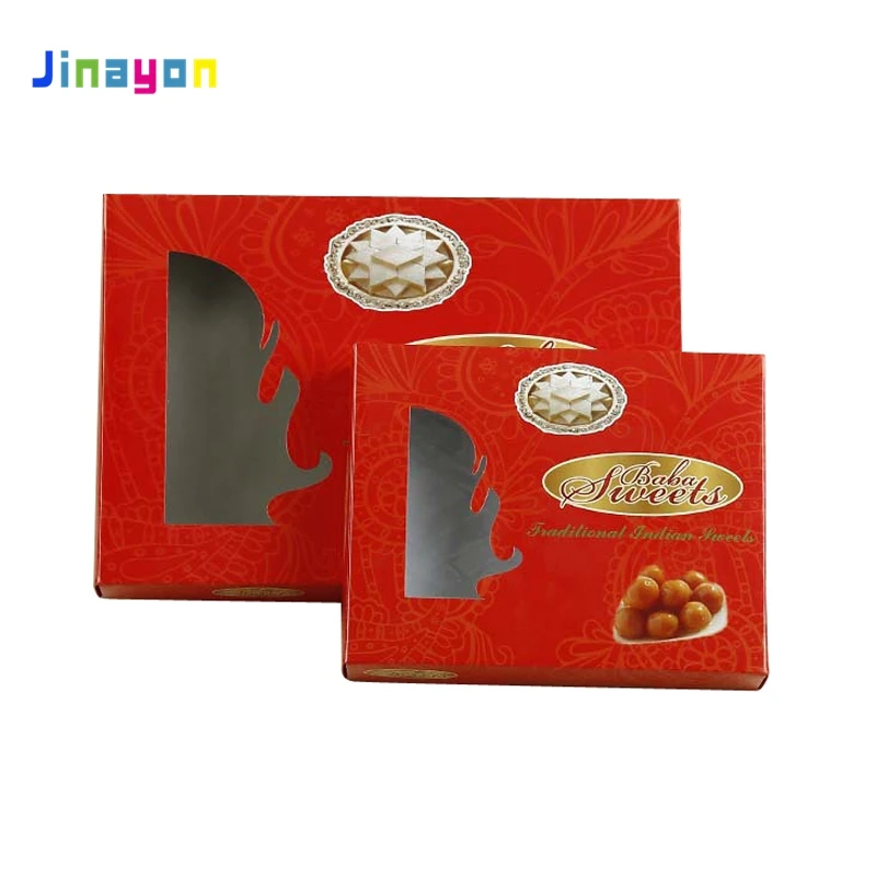 Jinayon Recyclable Paper Boxes Chocolate And Cake Sweet Food Gift Box Packaging High quality paper products Paper Packing
