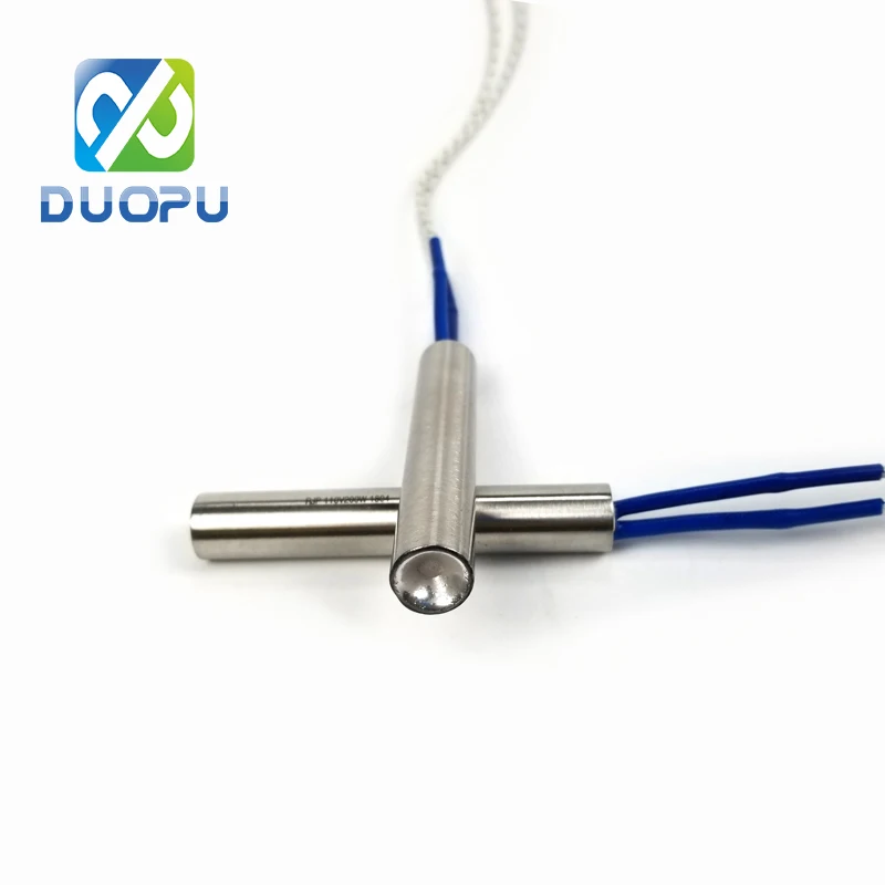 DUOPU Customized 12V 60W 4mm Diameter Cartridge Heater for Pellet Stove Igniter Heater