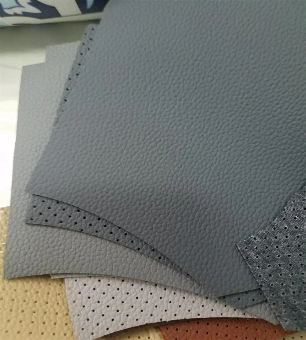 2019 High quality & low price for Car seat and upholstery PVC leather fresh and stock lot