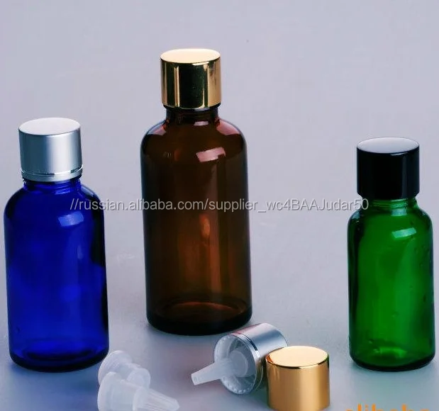 Glass bottling bottle for honey and water liquid production