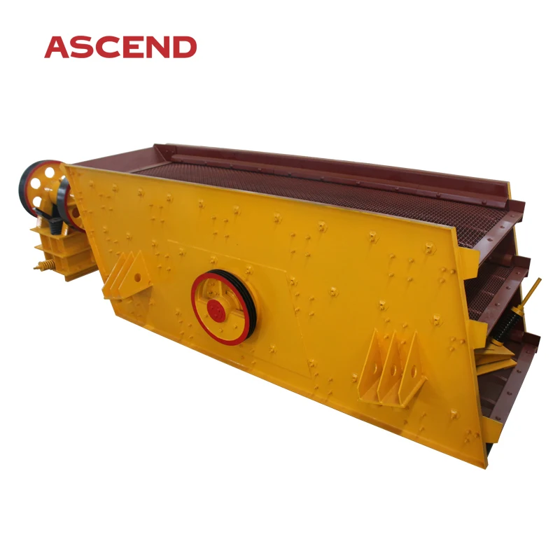 High quality mining one single two double three deck layer vibrating shaker screen for aggregates, sand and gravel