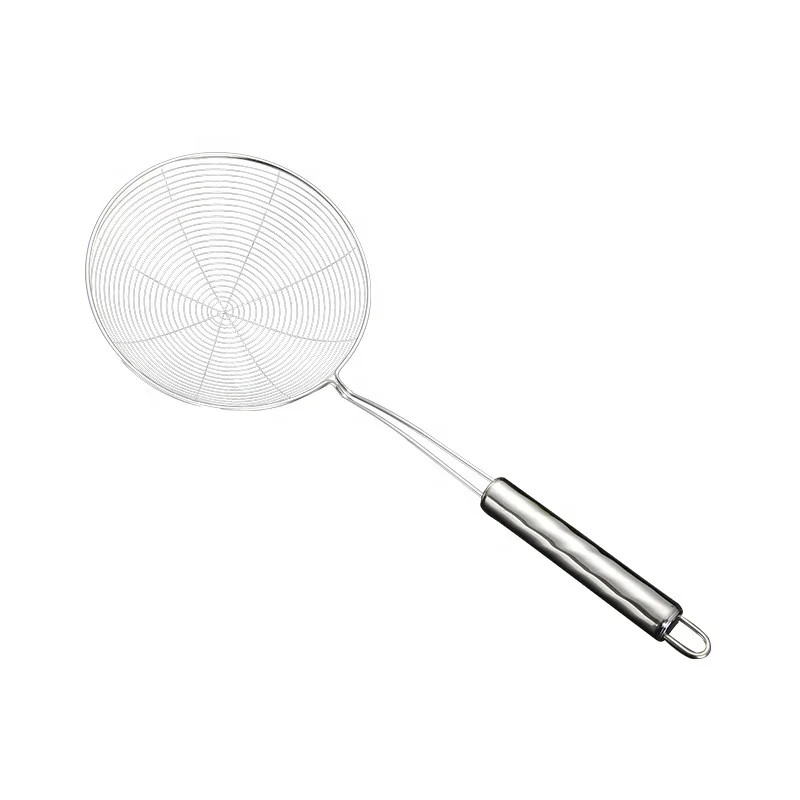 Кухонный ситечко из нержавеющей стали, набор из 4 тонких сетчатых дуршлагов, металлический дуршлаг для пасты и жарки на кухне