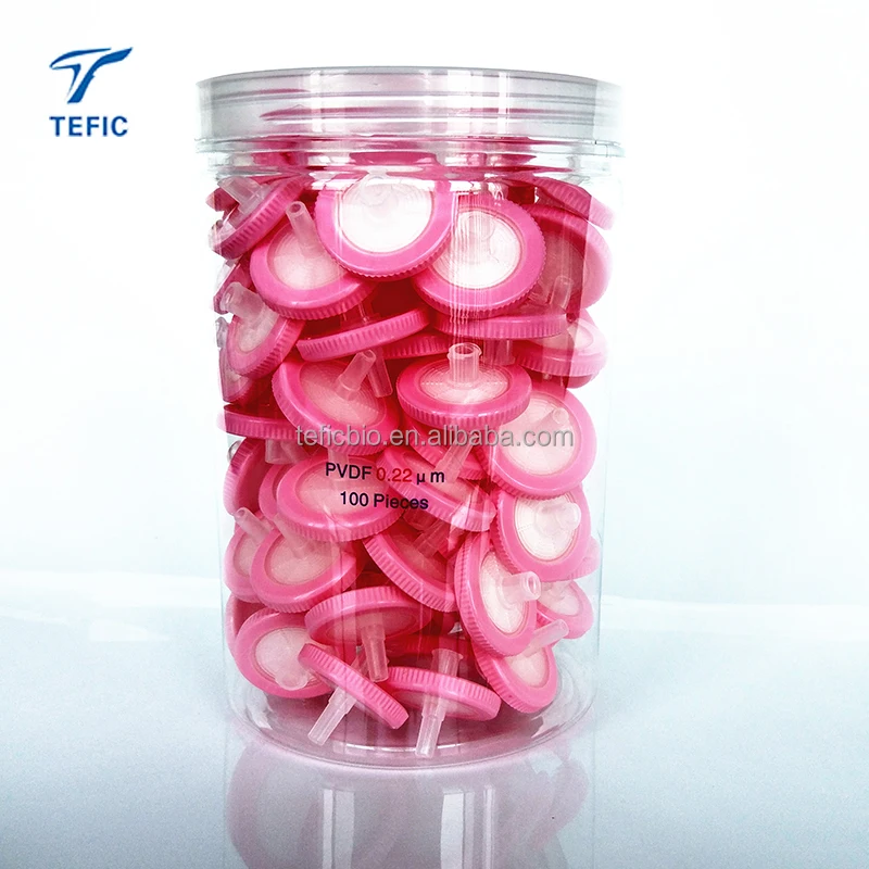 0.22um 0.45um 25mm Syringe filter nylon, syringe filter for lab