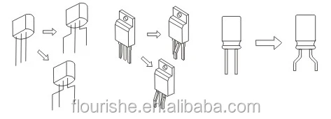 
Pneumatic components cutting and forming machine with pedal 