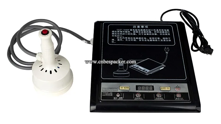 GLF-500F Тип Портативный Ручной Индукции Машина Уплотнителя Для Пластиковые Бутылки Колпачок