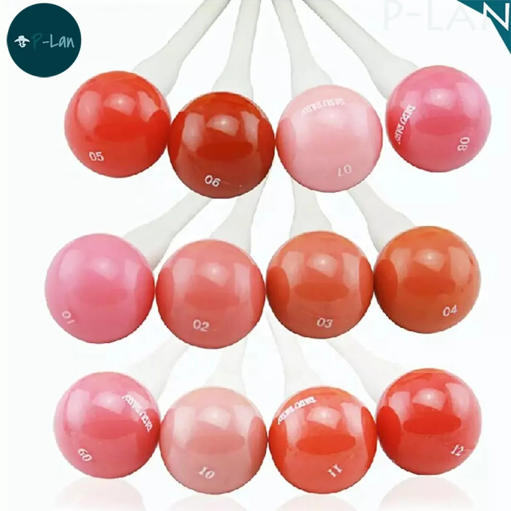 P-lan Pack Lollipop Shape 6ML 11ML Lip Gloss Tube Wholesale Bulb Style Lipgloss Bottle