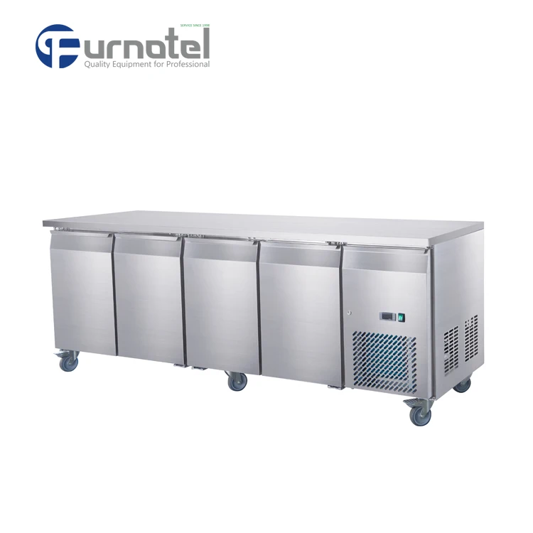 FRCF-5-1 FURNOTEL Stainless Steel Industrial 4 Doors Refrigerator and Freezer Good Price