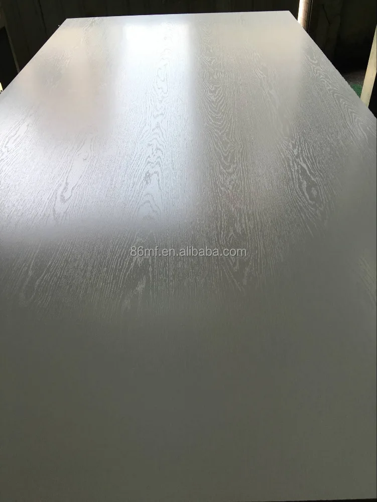 
Different thickness white melamine chipboard for furniture use 