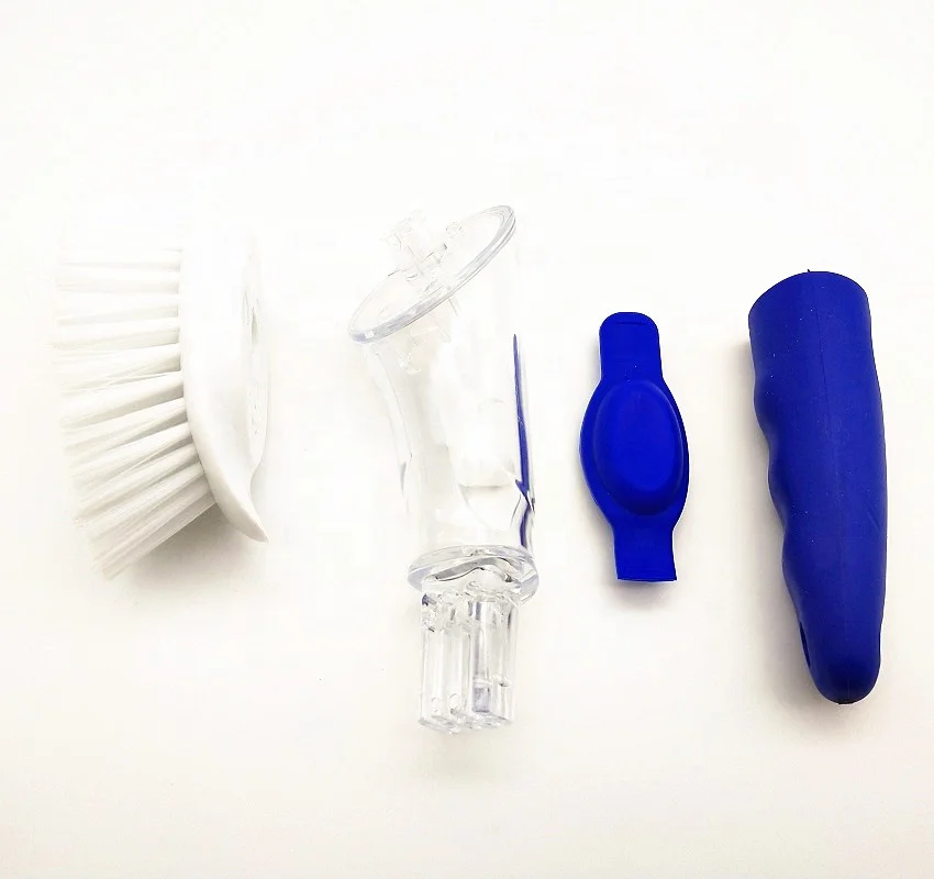 High Quality TPR Handle Soap Dispensing Dish Wand