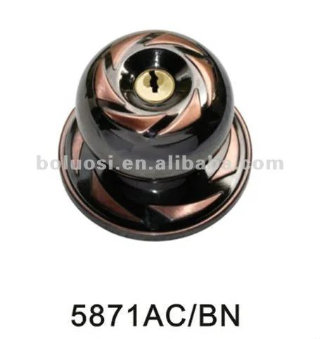 Дверной замок для ванной комнаты, итальянский 5871AC/BN