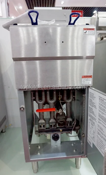 New Design Heavy Duty High Efficiency Gas Fryer With Temperature Control