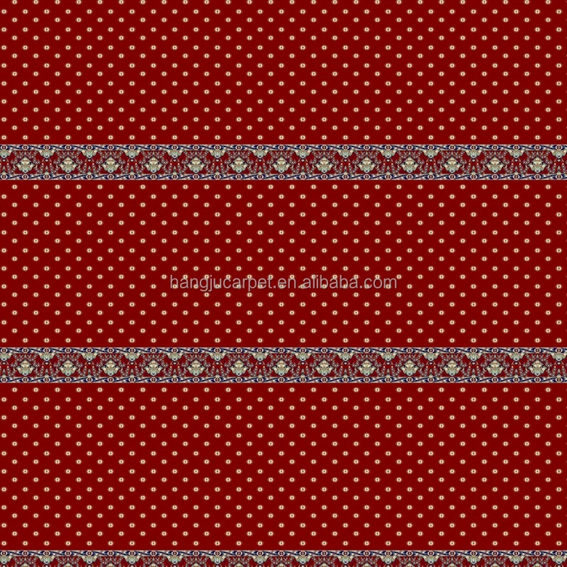 8mm Pile Red Color Mosque Carpet USA WT-8003