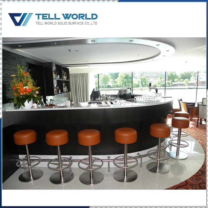 
Luxurious convenience store counter ready made bars counters 