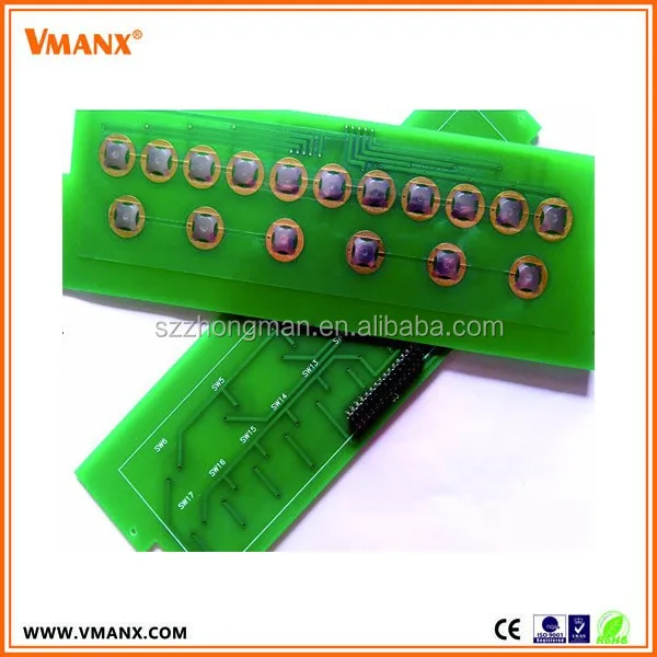 Индивидуальные зеленый цвет универсальный ПЕЧАТНОЙ платы в сборе с металл купола