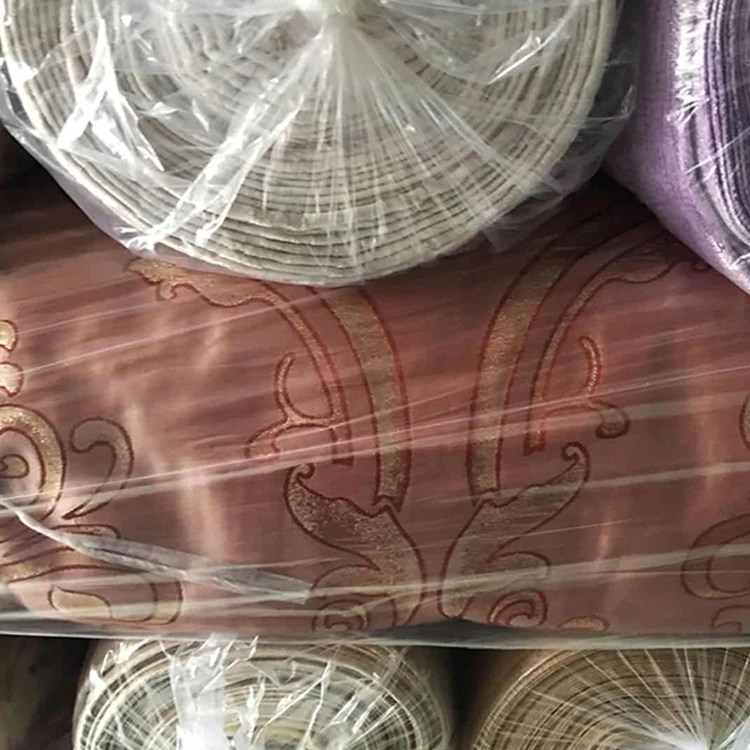 Stock mini matt custom design polyester fabric