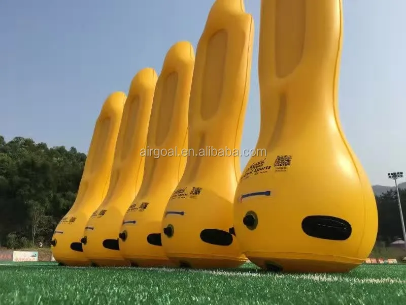 inflatable soccer dummy wall portable soccer wall