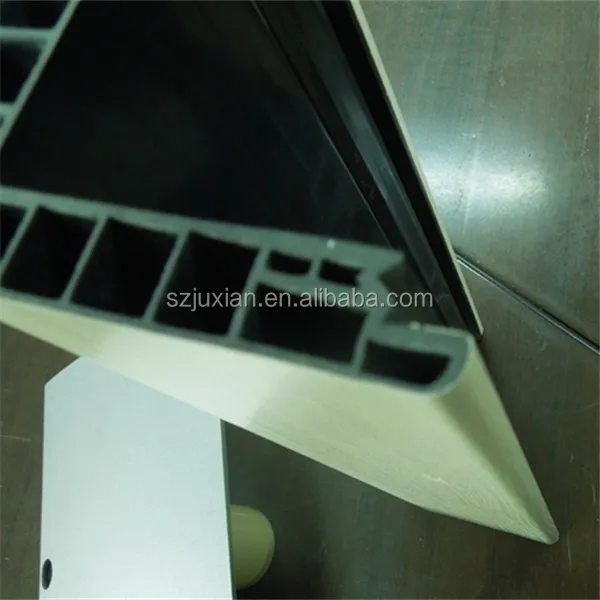 
pvc extrusion profile wood grain Wooden Finish PVC Window Door Profile 