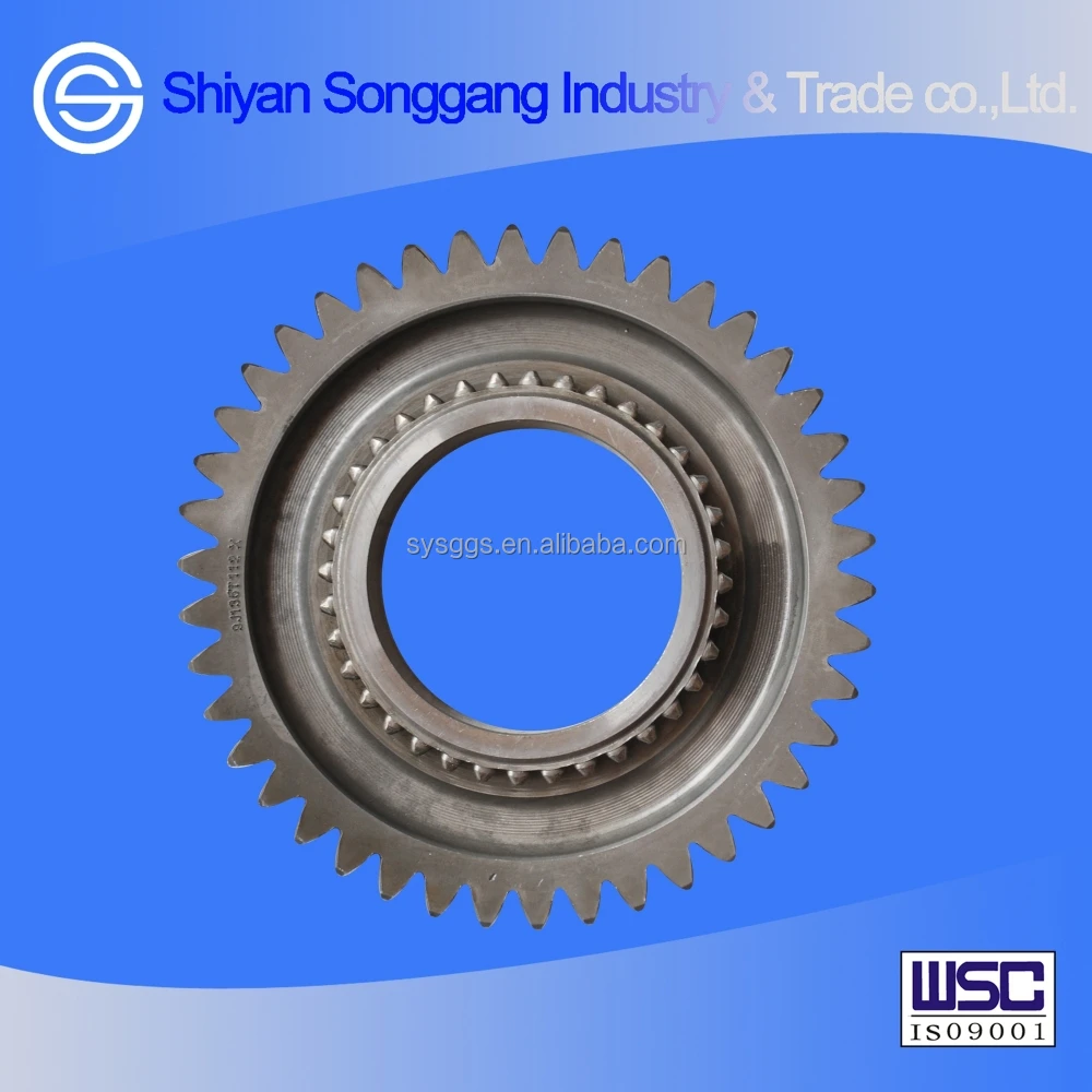 Gearbox parts DC9J135T-112 second shaft first level gear speed for Dongfeng Kinland DFL4251