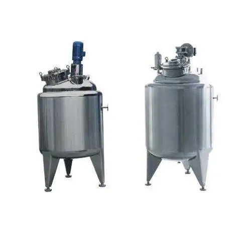
1000L stainless steel industrial equipment sterility tank crystallizer tank 