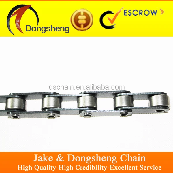 06B china made 40Mn steel material heat treatment machinery transmission driving roller chain 3/8