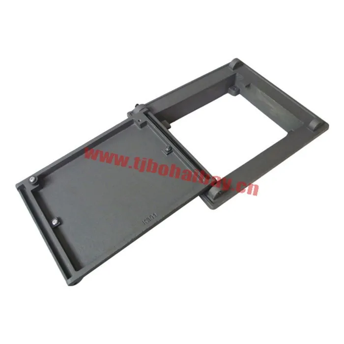 
Attractive designs long-life fireplace cast iron stove door 