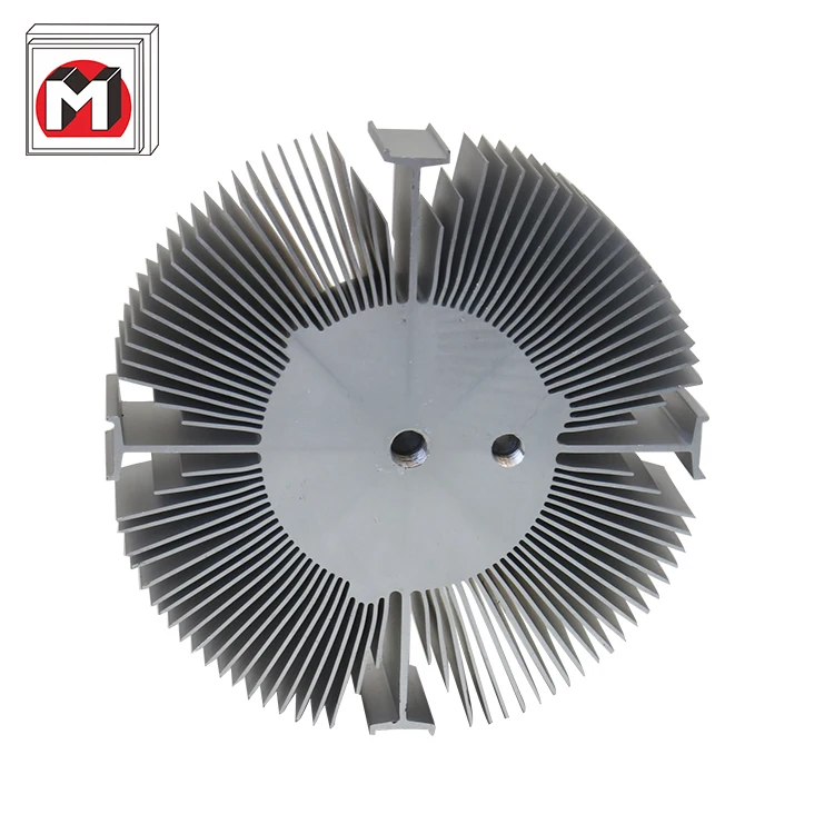 
Precision CNC machining die casting aluminium cpu / led heat sink 50w, heat sink aluminum 