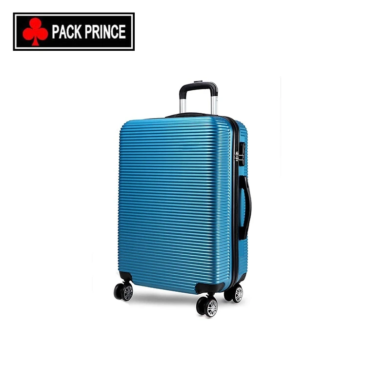 
55x40x20 ABS Cabin Trolley Weekend Getaways Travel Luggage Set , Low Cost Flight ABS Trolley Suitcase Set 