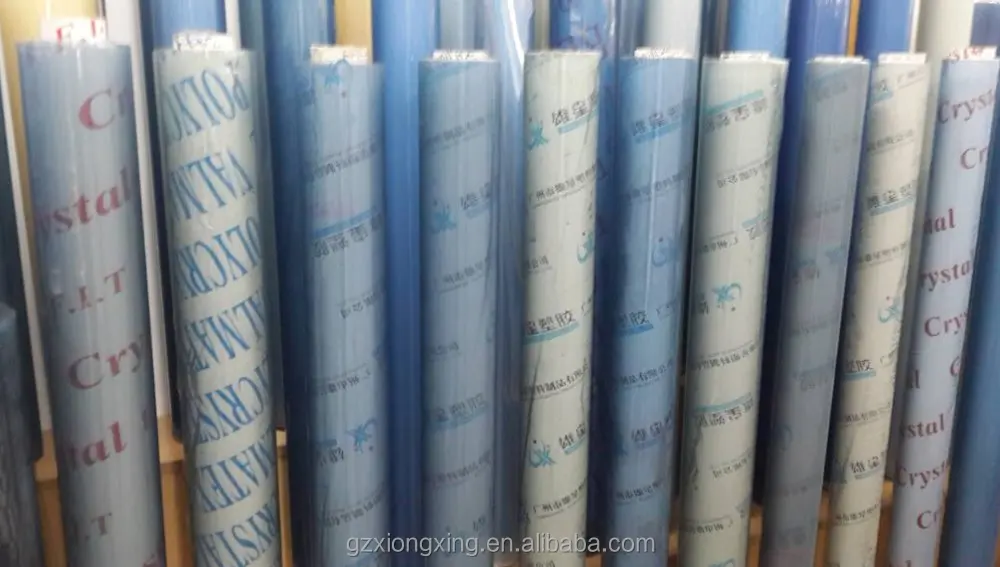 super clear pvc roll vinyl sheet clear soft pvc clear roll for table cloth packing bag book cover