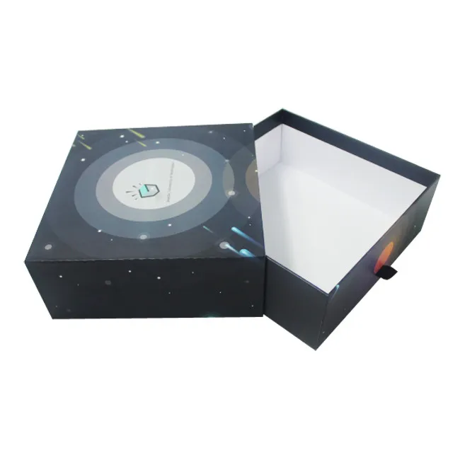 Universal Unlock Mobile Phone Packaging Cell Phone Packing Box Coated Paper Electronic 14*6*16cm Black EVA HS-PB163 Handmade