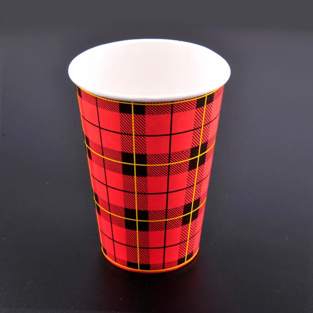  Торговый автомат 12 унций бумажный стаканчик с принтом/одноразовые бумажные стаканчики крышками/бумажные для кофе чаши