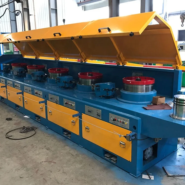 automatic straight line wire drawing machine made in china