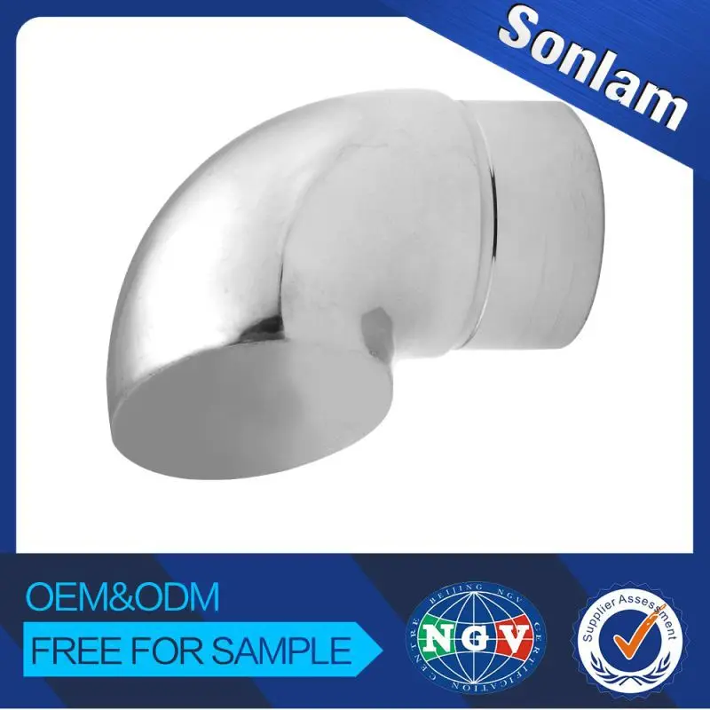 stainless steel pipe elbow/pipe connector/pipe connection