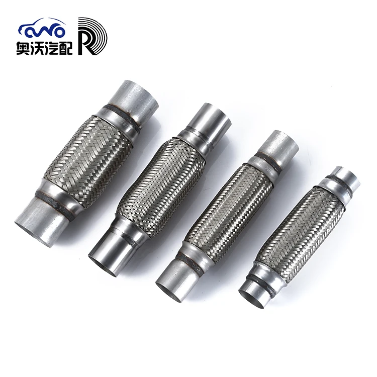 RUDIN Stainless Steel Flexible Metal Corrugated Pipe Auto Muffler