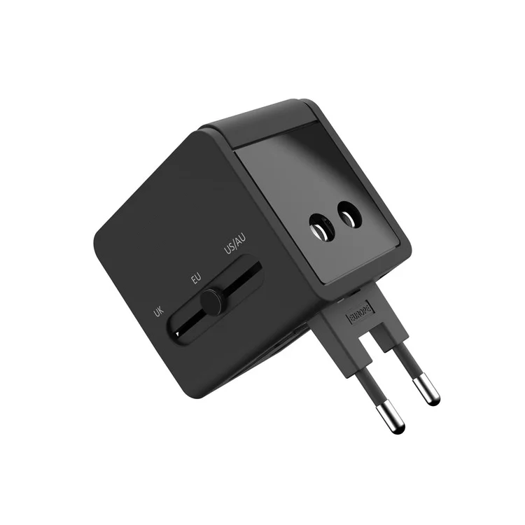 4 in 1 Built-in Multiple Plugs Universal  USB Travel Adapter Accept 100V to 250V Reach Compatible