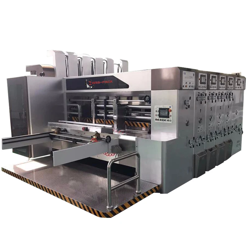 Automatic Set Box Making Machines/Corrugated Cardboard 3 Colors Printer&Slotter