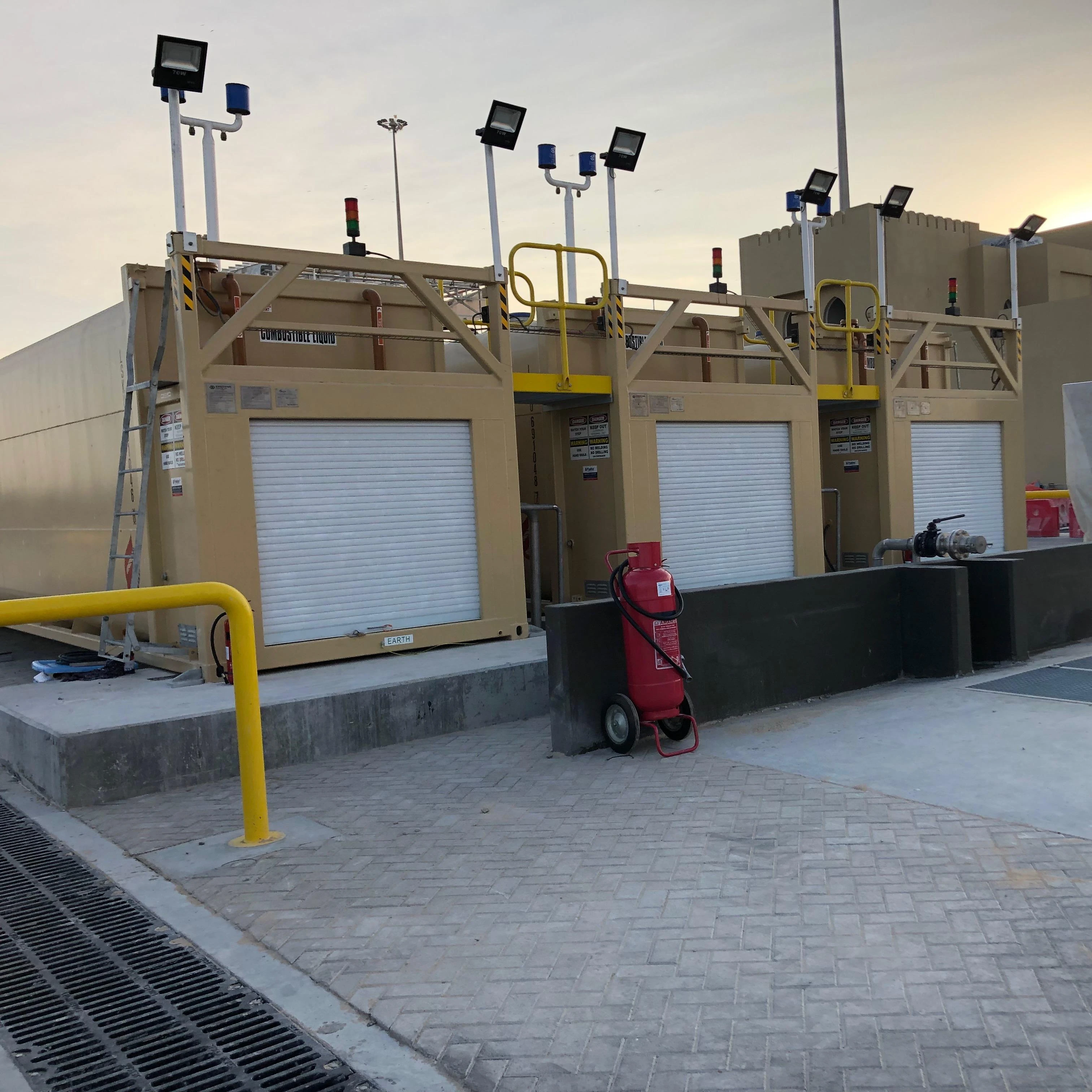 MODULAR TANK FARMS,  Mobile Container fuel station modular