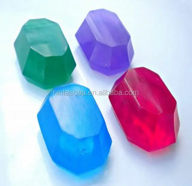 Handmade diamond moisturising soap