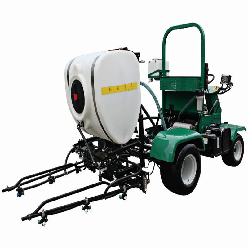 Professional hydraulic ride on boom sprayer for golf