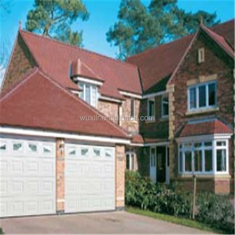 Современный дизайн дешевая сэндвич-панель гаражные двери с вставками для окон