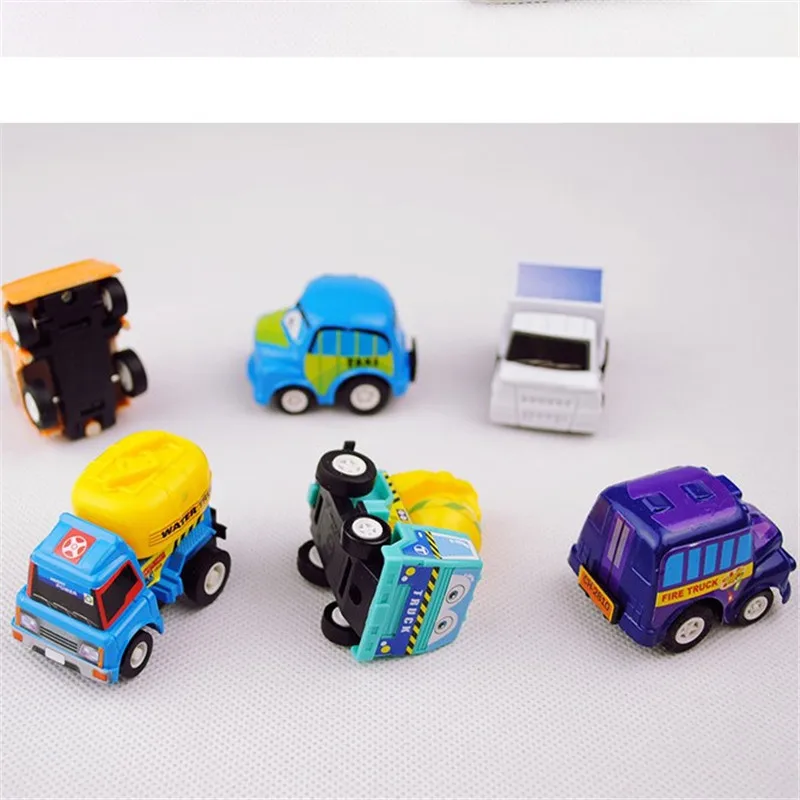 
Wholesale mini recycle car baby toy car a pull back to run each bag of 6 