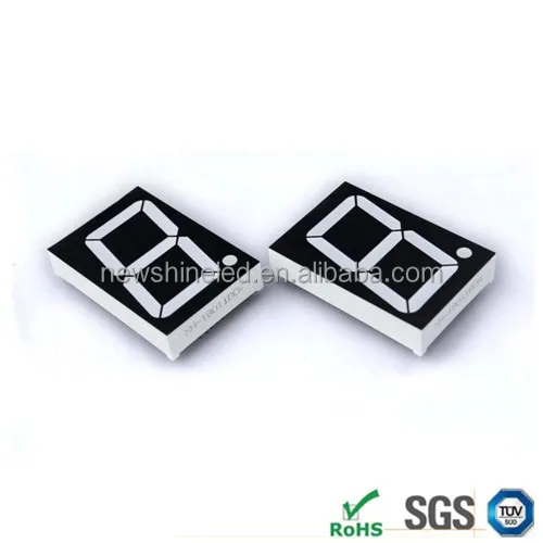 Red 7 segment Common Cathode led display 0.56 inch led 7 segment display Single digit led digital display for digital signage TV