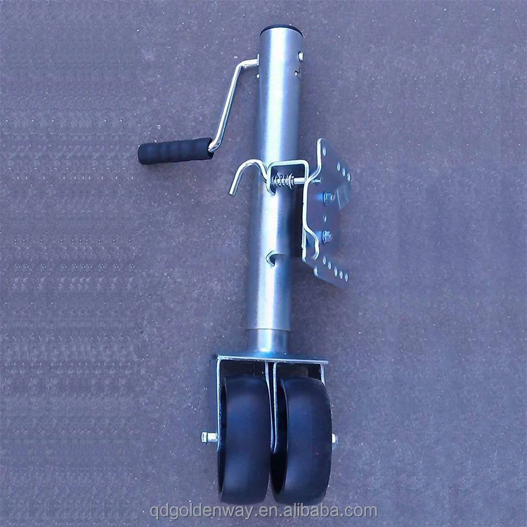 dual wheel 2000lbs jockey wheel for trailer