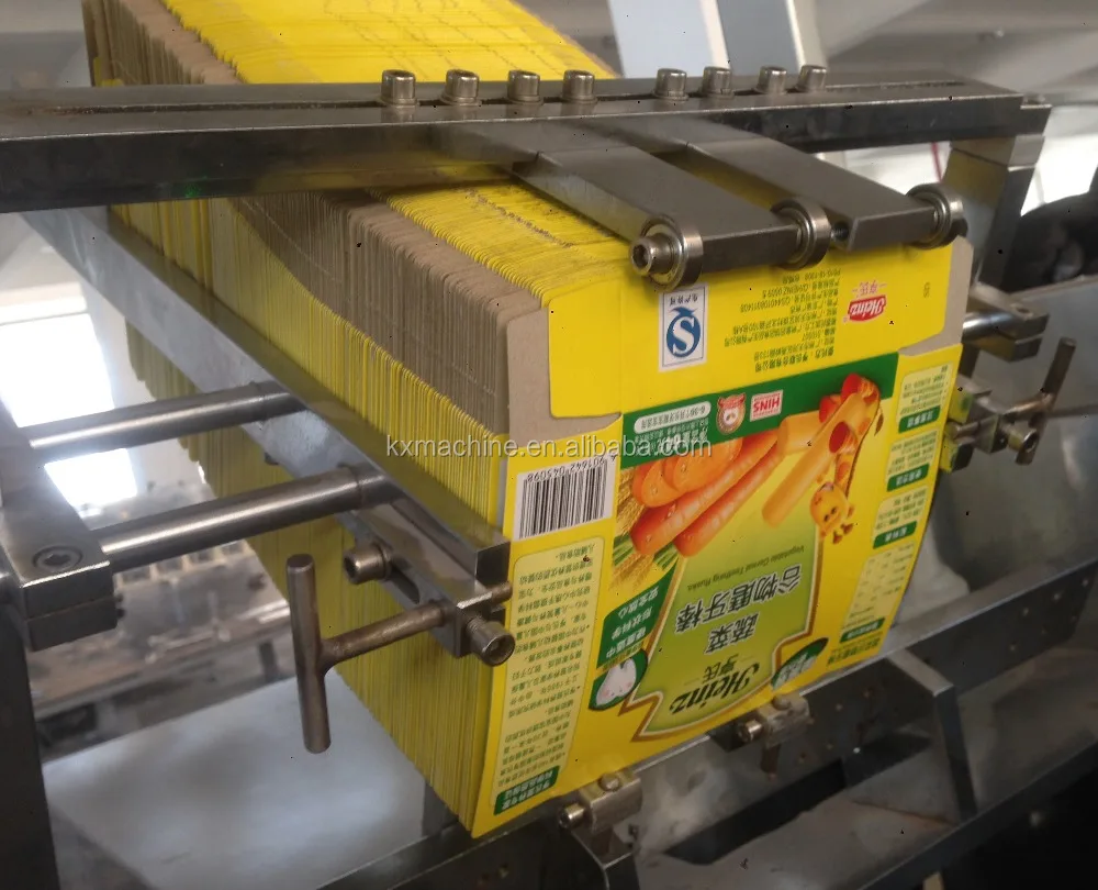 
Full Automatic Food Cartoning Machine Box Packing Machine 