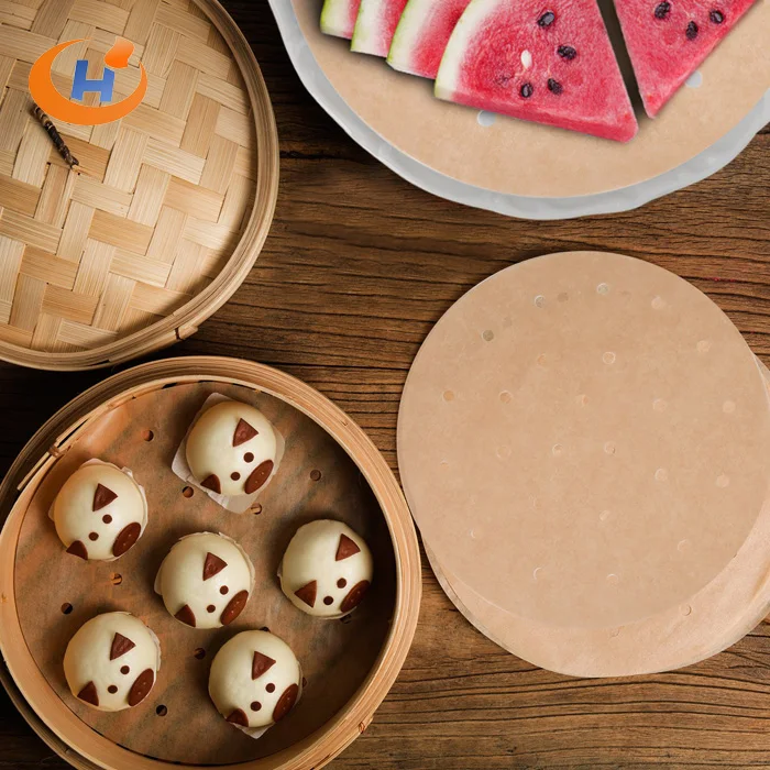 
Unbleached Parchment Baking Paper Sheets In Circles For Pan Liner 