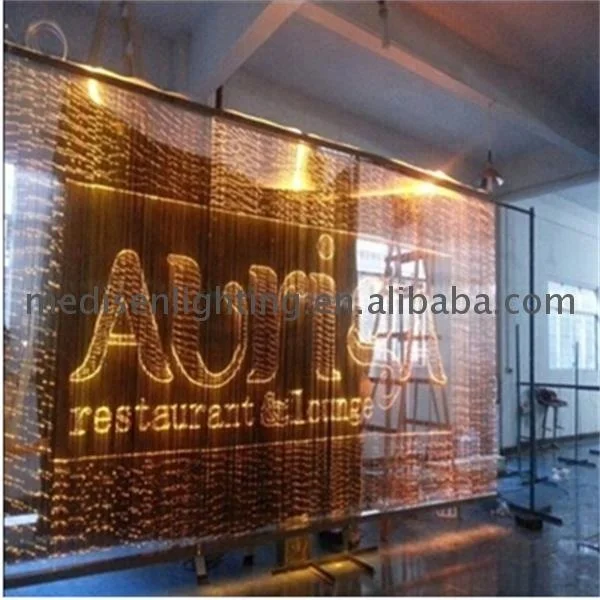 PMMA 3mm RGB Plastic Raw Fiber Optic End Side Glow Light Cable