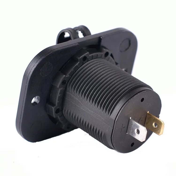 5v dual usb Motorcycle socket panel mount charger socket adapter