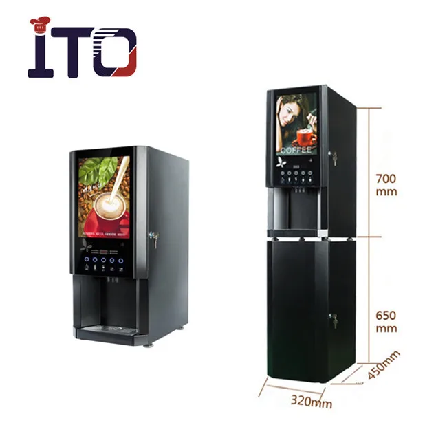 Commercial coffee dispenser machine