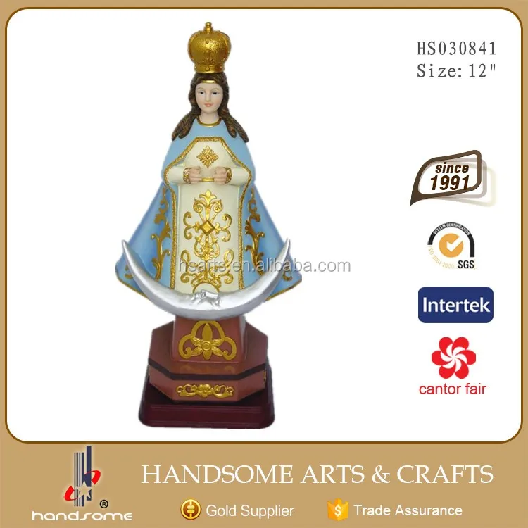 Promotional Large vintage religious statue catholic items baby jesus resin craft